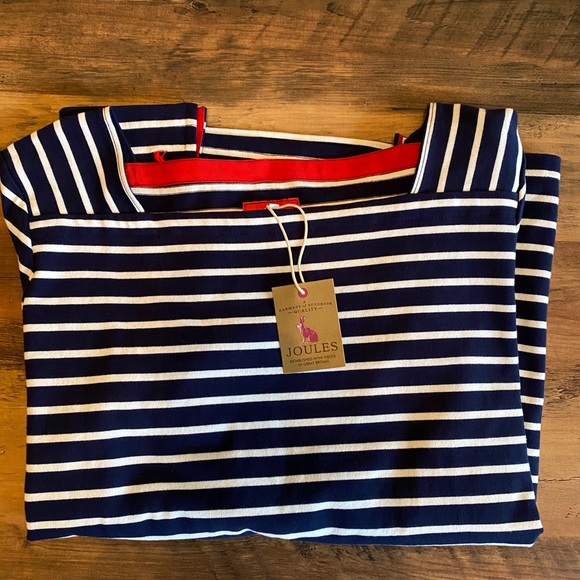 Joules nautical jersey top ⚓️⛴. NWTS 10 - Picture 7 of 9